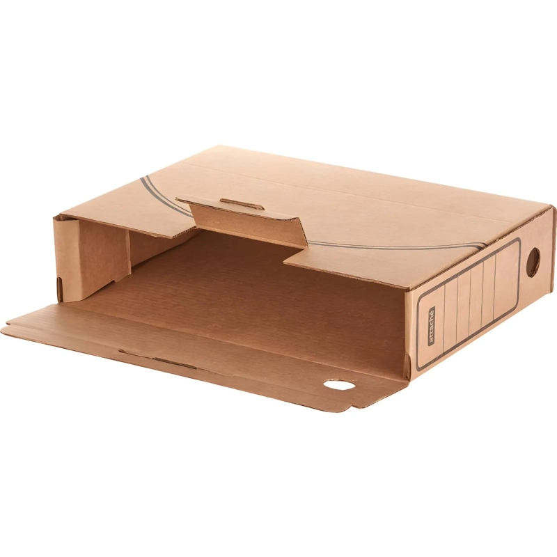 Короб архивный с замком  75мм, 5 шт.уп. микрогофрокартон