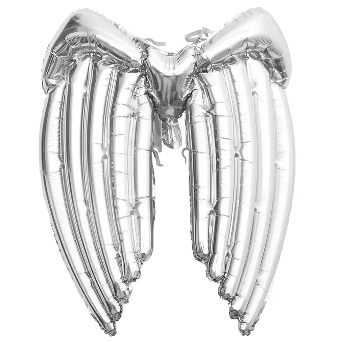 Фольгированные крылья «Серебряные», 85 см Фольгированные крылья «Серебряные», 85 см