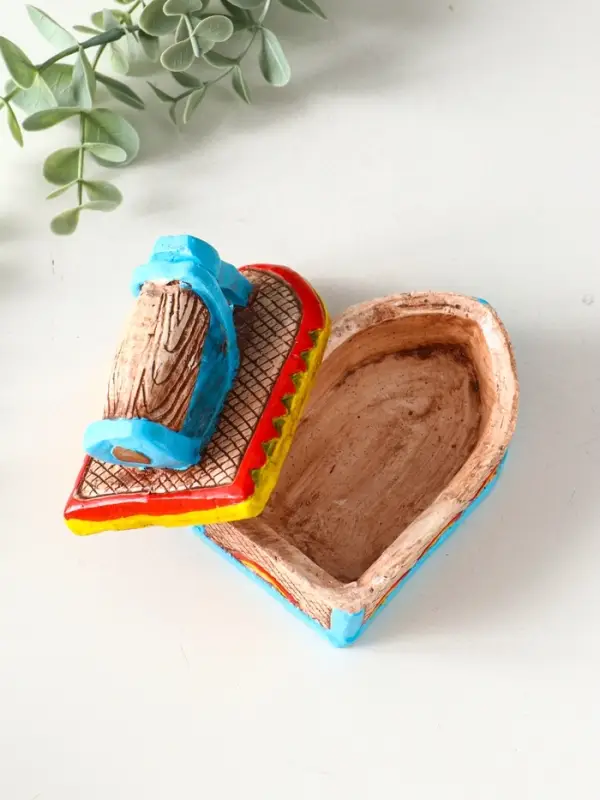 Шкатулка "Утюжок цветной" 7,5х11х7 см