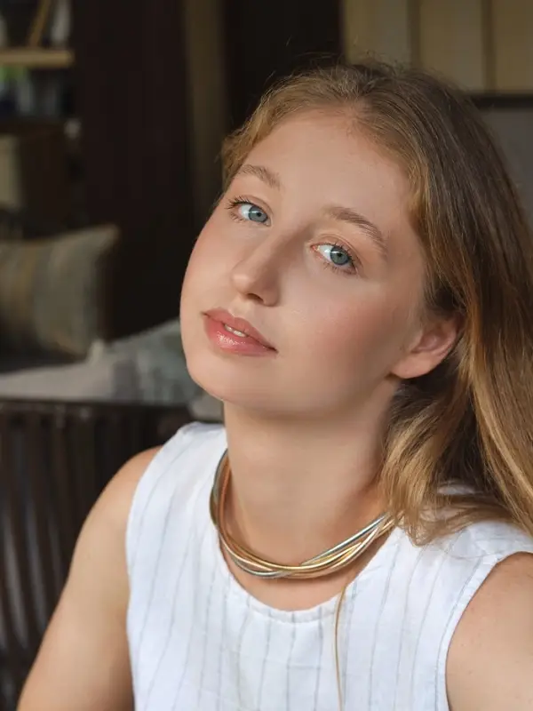 Чокер «Многослойный» крупный металлический, разноцветный