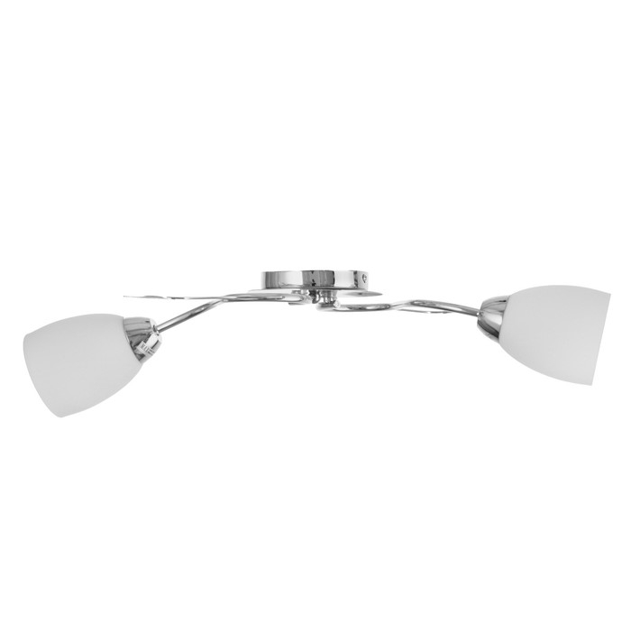 Люстра Люстра "Джил" 2х60Вт Е27 Хром 54х25х22см