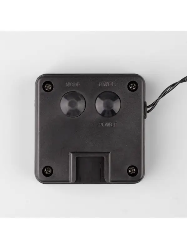 Гирлянда &laquo;Нить&raquo;, 4.5 м, уличная, с насадками &laquo;Стрекоза&raquo;, IP44, 30 LED, 2 режима, солнечная батарея, тёмная нить, свечение тёплое белое