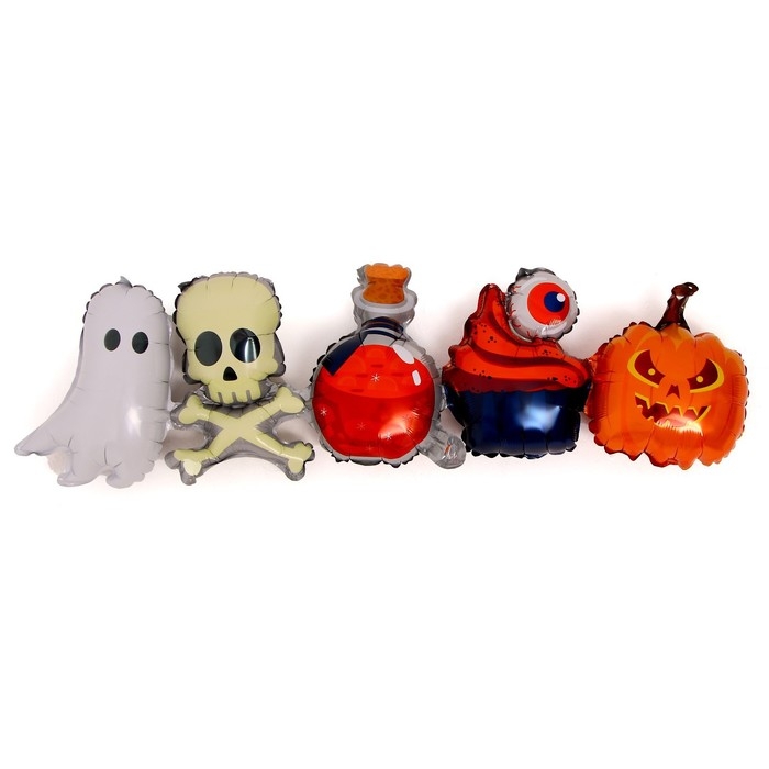 Гирлянда из фольгированных шаров 38" &laquo;Хеллоуин&raquo;, 80 см