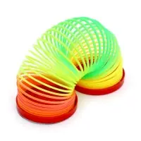 Funny toys Пружинка радуга "Веселая овечка", инфо, цвета МИКС, d.-5см