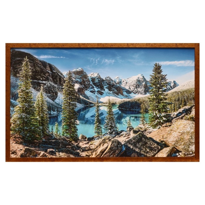 Картина  Картина "Природа.Горы" 67х107 см рамка МИКС