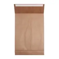Пакет почтовый крафт C4 229 x 324 х 40 мм, без подсказа, без окна, отрывная лента, 130г/м