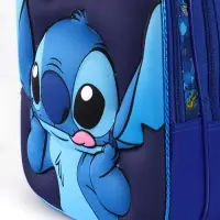 Рюкзак школьный со светодиодными лампочками &laquo;Синий Монстрик&raquo;