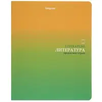 Комплект 12 предметных тетрадей &laquo;Градиент&raquo;, 48 листов, справочная информация, 60 г