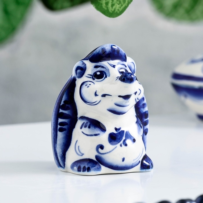 Сувенир  Сувенир "Ёж", гжель