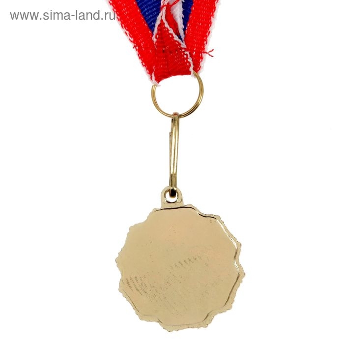 Медаль под нанесение 060 диам 3,2 см. Цвет зол. С лентой Медаль под нанесение 060 диам 3,2 см. Цвет зол. С лентой