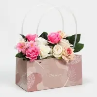 Пакет влагостойкий для цветов Only for you, 24&times;12&times;12 см