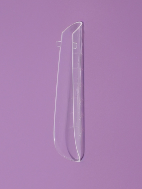 Верхние формы для наращивания в контейнере, 120 шт, 12 размеров, цвет прозрачные