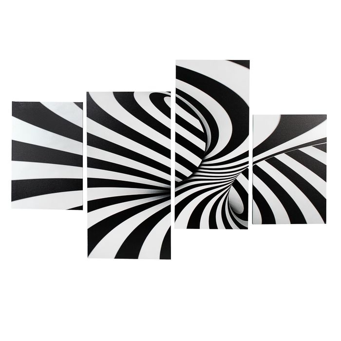 Картина модульная на подрамнике  Картина модульная на подрамнике "Абстракция" 2-30х45,1-30х69,1-34х69; 80*130 см