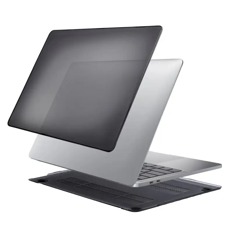 Чехол для MacBook Pro 16 (2019) кристалл черный (A2141)