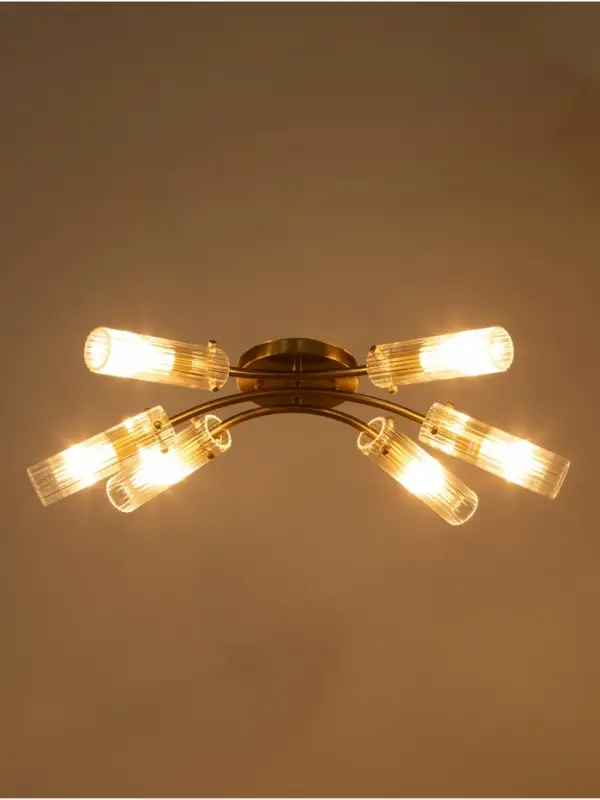 Люстра &laquo;Рико&raquo; 6&times;40 Вт Е27 бронза 60&times;40&times;20 см