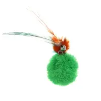 VETTA Набор игрушек для кошки, плюш, перья, 4,5см, 2 шт