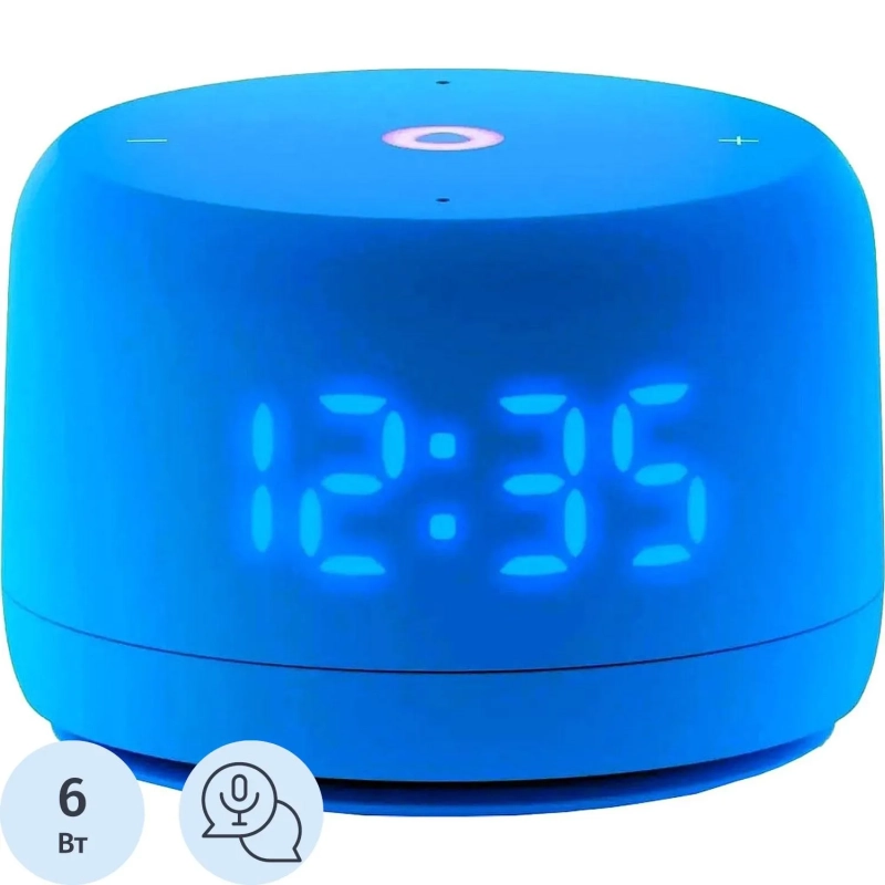 Умная колонка Яндекс Станция Лайт 2, на YaGPT, синий (YNDX-00026BLU)