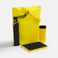 Набор Flexpen Black Walk, черный с желтым