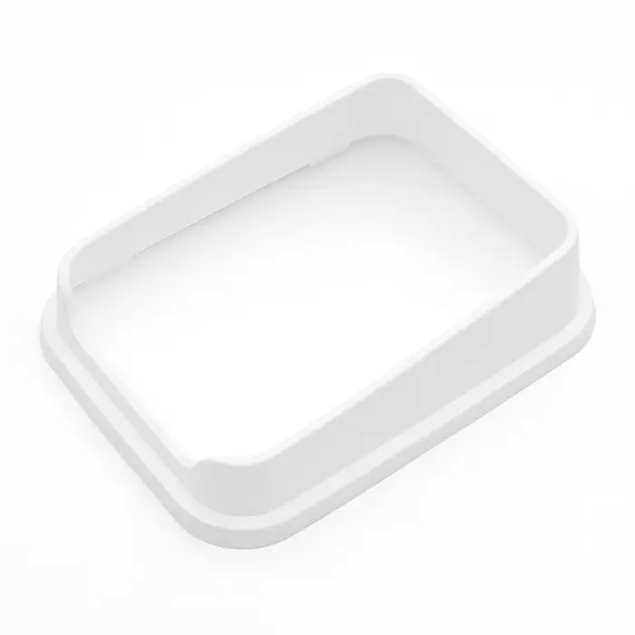 Туалет для кошек &laquo;Сима Люкс&raquo;, 30&times;39&times;19 см, с сеткой, с бортом, пластик, серый