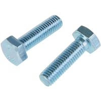 Болт DIN933 с шестигр. головкой оцинк.М8х25 (40шт/уп) Zitar (105208)