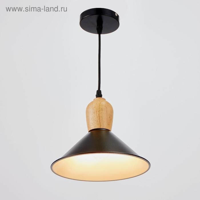 Светильник BayerLux 2034831/1 E27 40Вт черный 22х22х21 см