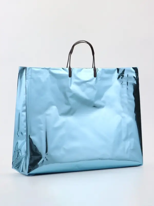 Пакет подарочный ПВХ, голография, голубой, пластиковая ручка, 44×33×12 см Пакет подарочный ПВХ, голография, голубой, пластиковая ручка, 44×33×12 см