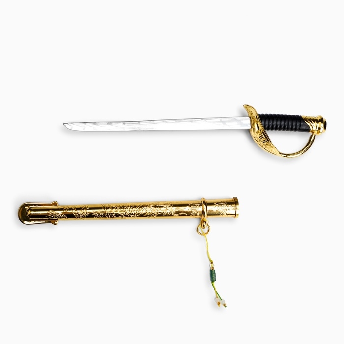 Сувенирное изделие Сабля на подставке, мини, 24см Сувенирное изделие Сабля на подставке, мини, 24см