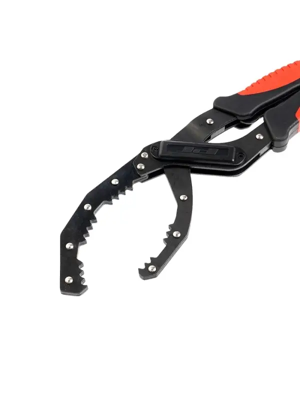 Съемник масляного фильтра ТУНДРА, тип &laquo;клещи&raquo;, обрезиненные рукоятки, 60 - 90 мм