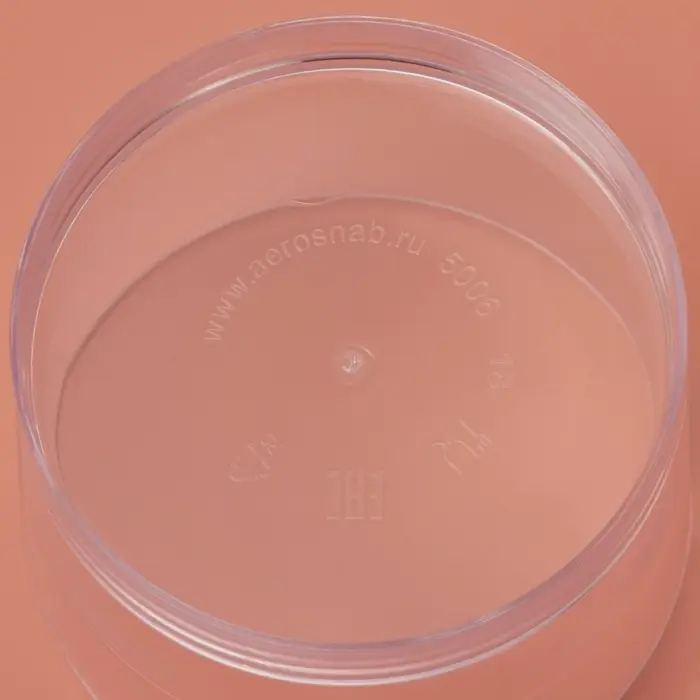 Форма пластиковая одноразовая для фуршета «Ноль», 60 мл, прозрачная