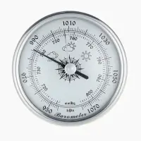 Барометр механический, метеостанция, настенный, d=7.2 см