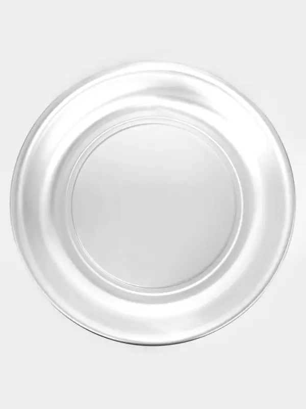 Таз алюминиевый, 33 л, d=65 см, толщина 1.75 мм, серебристый