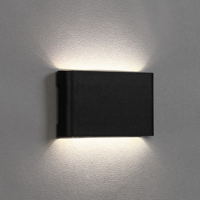 Светильник фасадный «Гловер», FSD-030, 10 Вт, 4000К, IP65, 220 В, пластик, черный Светильник фасадный «Гловер», FSD-030, 10 Вт, 4000К, IP65, 220 В, пластик, черный