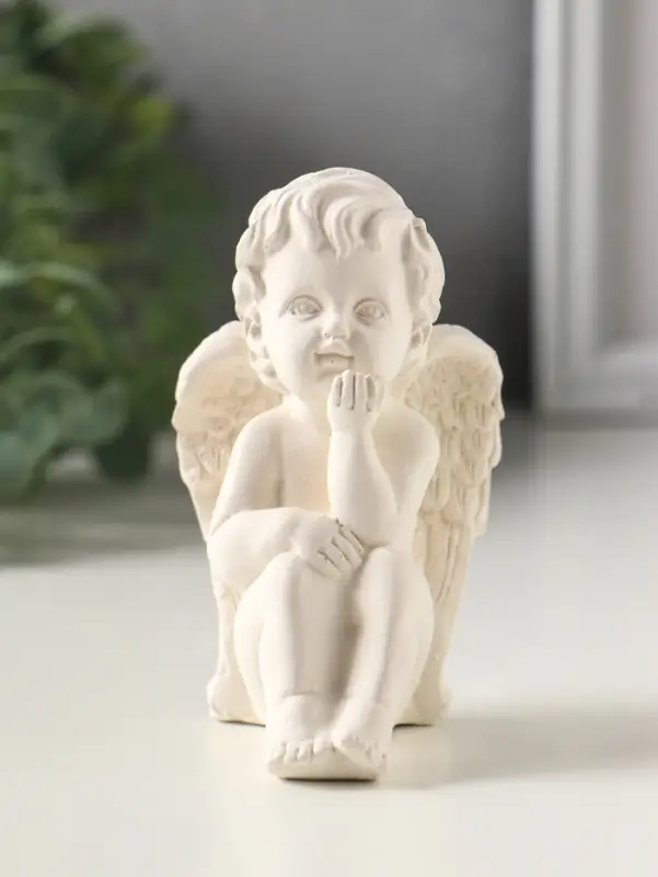 Фигурка гипс &laquo;Ангел мечтает&raquo;, 10&times;5 см
