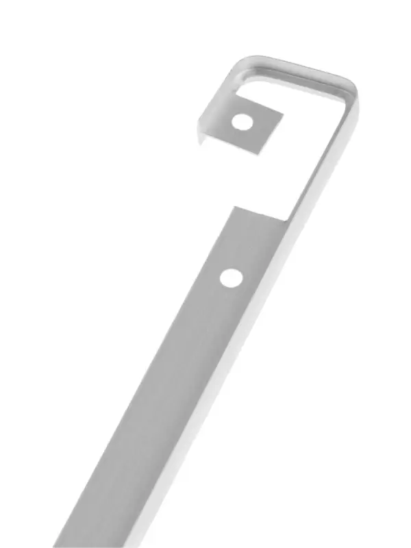 Планка для столешницы щелевая CAPPIO, 28 мм, цвет хром, набор 2 шт