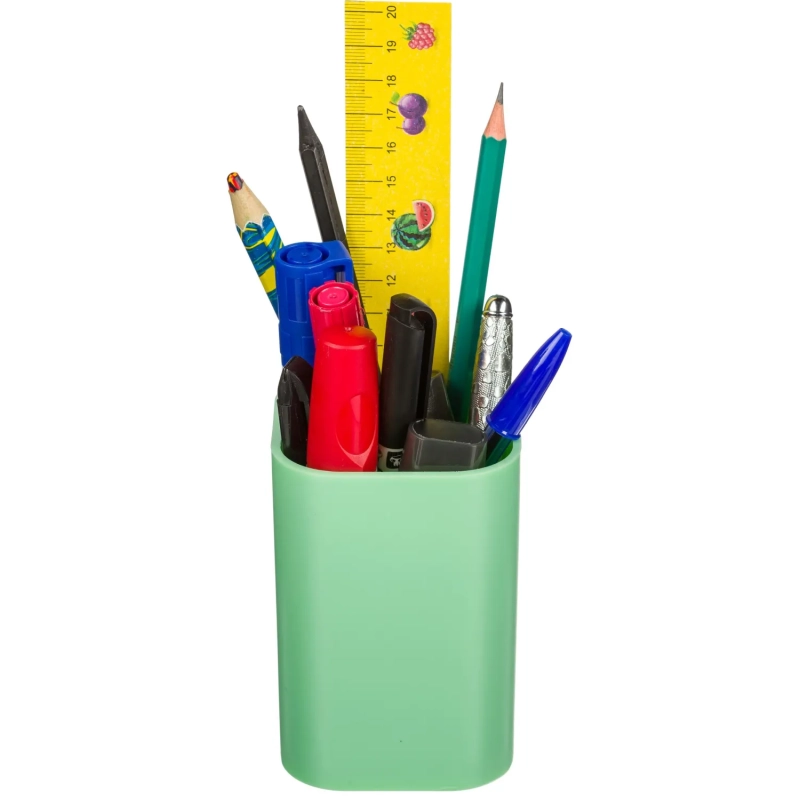 Подставка-стакан для канцелярских принадл-ей Attache Selection зеленый