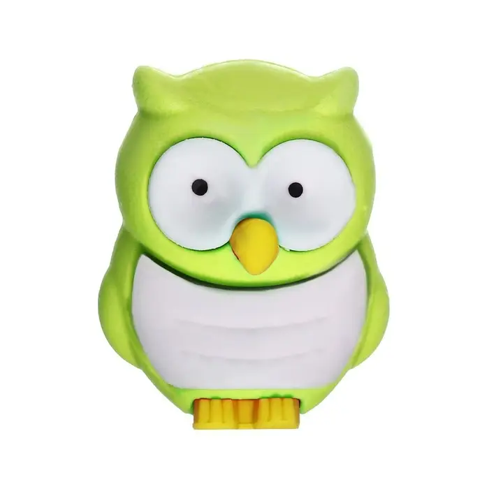 Ластик фигурный Ластик фигурный "Сова", в блистере, МИКС (штрихкод на штуке)