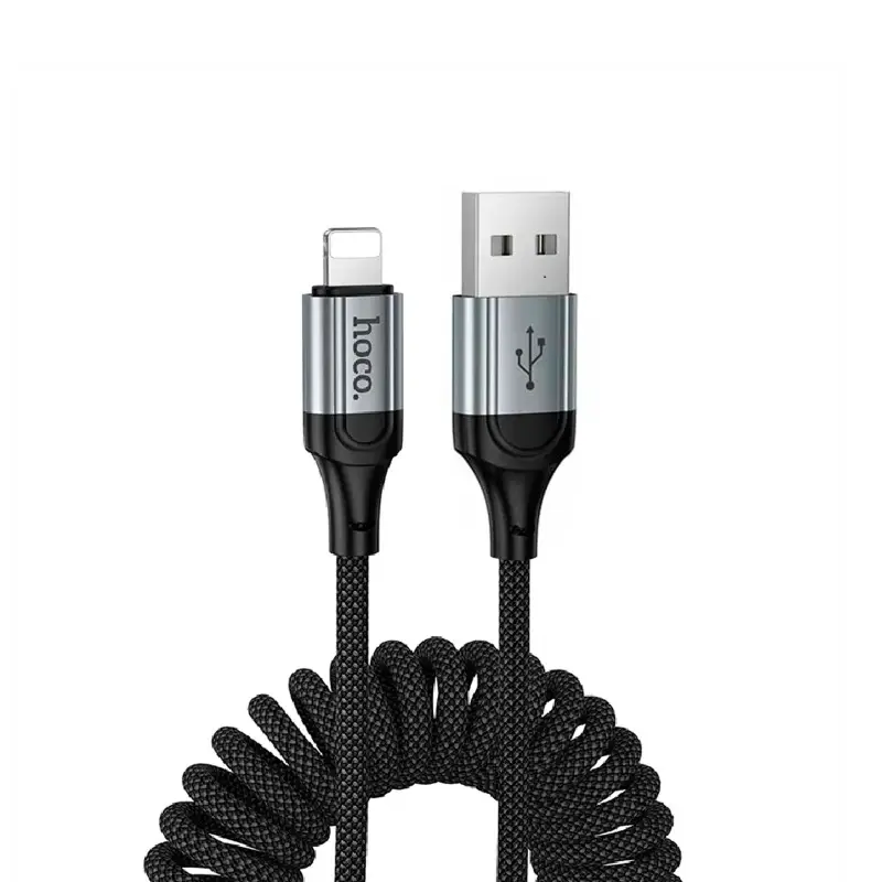Кабель USB на Lightning 1.5M 2.4A X121 HOCO черный