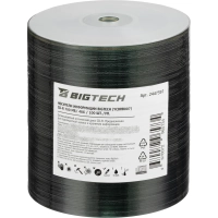 Носители информации BigTech (YCDRB007) CD-R 700 МБ/48х 100шт/уп