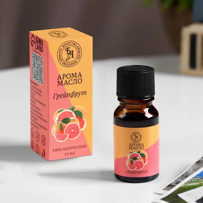 Эфирное масло Эфирное масло "Грейпфрут", 10 мл, Богатство Аромата