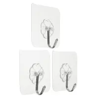 Крючки самоклеящиеся тм VETTA, 6х6см, ПВХ, 3шт