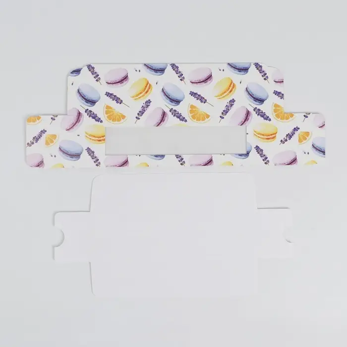 Коробка для макарун, кондитерская упаковка, «Самого сладкого», 18 х 5.5 х 5.5 см Коробка для макарун, кондитерская упаковка, «Самого сладкого», 18 х 5.5 х 5.5 см