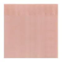 Блок с липким краем 76&times;76 мм, 50 листов, персиковый перламутр, прозрачный, пластик