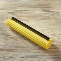 Швабра с отжимом и сменной насадкой ПВА тм VETTA, телеск. ручка 120см, 1 ряд роликов