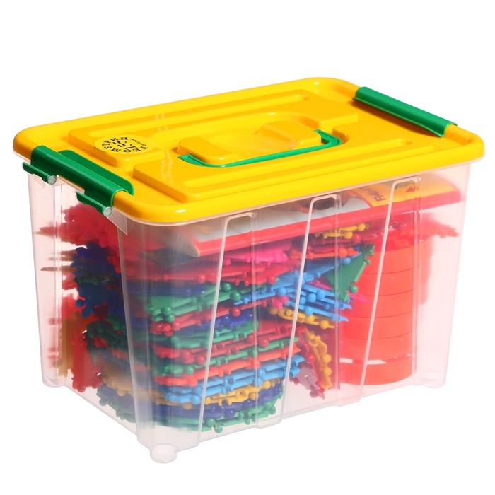 Конструктор ТИКО «Геометрия», 155 деталей, 6 колёс Конструктор ТИКО «Геометрия», 155 деталей, 6 колёс