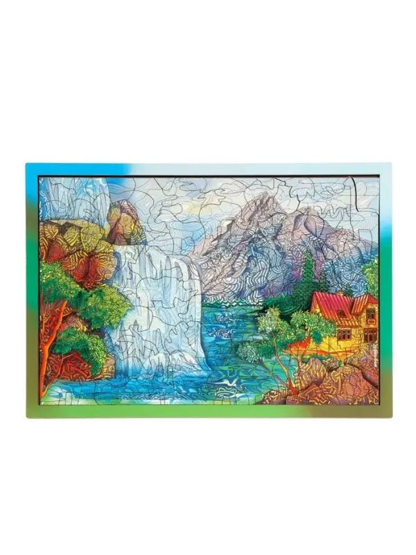 Пазл Puzzle &laquo;Живописный водопад&raquo; + календарь