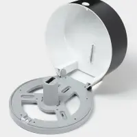 Диспенсер для туалетной бумаги SAVANNA, пластик, чёрный, втулка 4 см