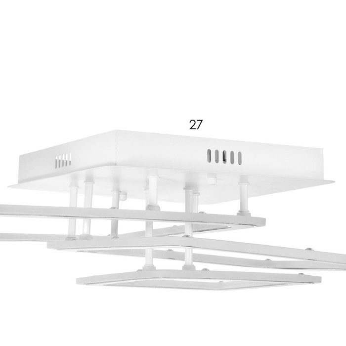 Люстра Люстра "Индира"с ПДУ LED 250Вт 3000-6000Вт белый 53,5х53,5х15см BayerLux