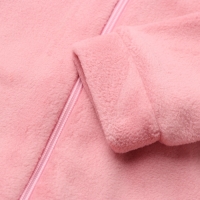 Толстовка флисовая детская MINAKU: Fleece Soft, цвет розовый, рост 98 см