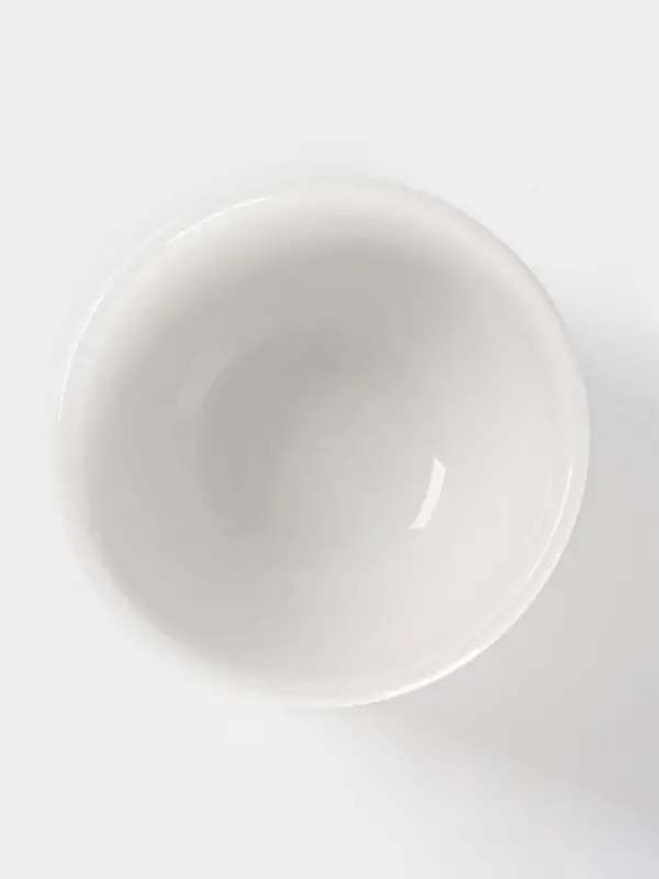 Соусник Доляна White Label, 120 мл, d=7 см, фарфор, белый