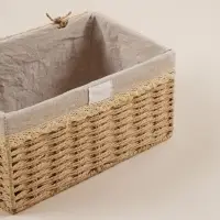 Корзина для хранения SL Home, плетёная, ручной работы, 35&times;25&times;19 см